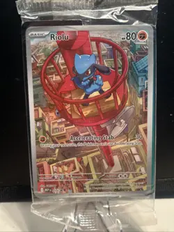 Pokemon Riolu - 010 Mega Evolution ETB Promo - Sealed - Image 1