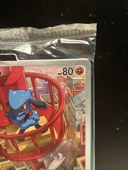 Pokemon Riolu - 010 Mega Evolution ETB Promo - Sealed - Image 2