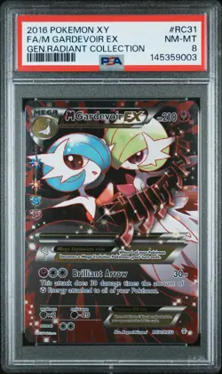 2016 Pokemon Generations RC31 M Gardevoir EX PSA 8 145359003 - Image 1
