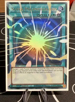 Yu-Gi-Oh! Super Polymerization OverFrame (Ultra Rare) RA05-EN149 NM - Image 1