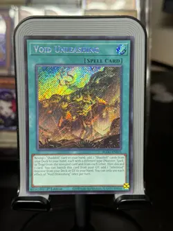 Yugioh! Void Unleashing BLGG-EN025 Battles of Legend: Glorious Gallery availabl - Image 2
