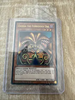 Yugioh - Exodia the Forbidden One Sealed LART-EN004 Ultra Rare Promo - Image 1