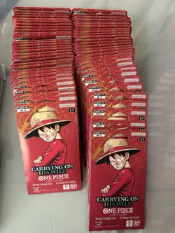 One Piece Blister Pack Lot Of 60 Plus 4 Tins Sealed Op-13 Must Have! English - Image 5