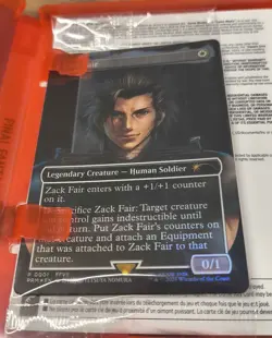 Zack Fair Magic the Gathering MTG Promo Card Sealed (FF7 Rebirth Switch 2 Bonus) - Image 3