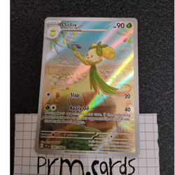 Pokemon Dolliv Illustration Rare Holo Full Art 200/198 SV01 Stage 1 HP 90 Card - Image 1