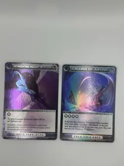 Chaotic Card Lot: Intimidating Of M’arr & Calling of Aa’une- First Edition - Image 1