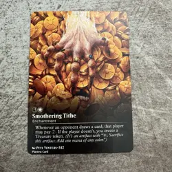 Smothering Tithe - Custom Art MTG Magic The Gathering Playtest Card - Image 1