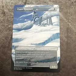 Esper Sentinel - Custom Art MTG Magic The Gathering Playtest Card - Image 1