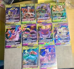 Pokemon TCG Chinese TAG TEAM GX Cards Lot 32 pieces Sun&Moon RR RRR HOLO NM - Image 2