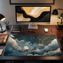 MTG Playmat | Celestial Night Themed Playmat | Unofficial MTG Playmat - Image 2