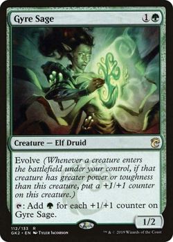 MTG - Gyre Sage - Guild Kit - Ravnica Allegiance - Magic the Gathering - Image 1