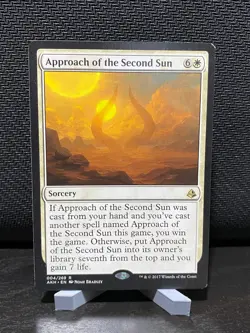 Approach of the Second Sun 4 Rare Amonkhet Magic: The Gathering Lightly Played - Image 1