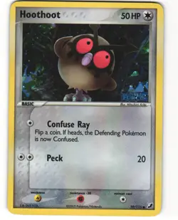 Hoothoot Stamped Reverse Holo Pokemon TCG Unseen Forces 59/115 MP - Image 1