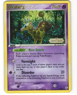 Girafarig Stamped Reverse Holo Pokemon TCG Legend Maker 16/92 MP - Image 1