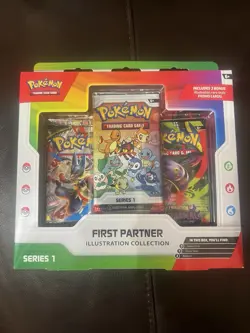 Sealed Pokemon TCG: First Partner Illustration Collection—Series 1 box - Image 1
