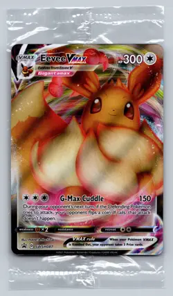 Pokemon TCG Eevee VMAX - Holo Sealed Promo SWSH: Sword & Shield SWSH087 - Image 1