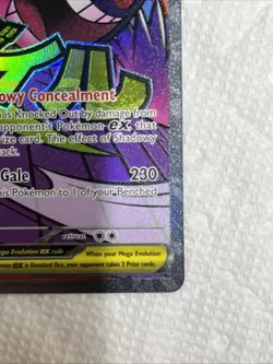 2026 Pokemon Ascended Heroes Mega Gengar EX Attack Rare 269/217 Free Shipping - Image 4