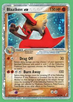 Blaziken Ex Pokemon Crystal Guardians Rare Holo Ex 90/100 - Image 1