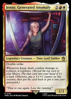 Jenny, Generated Anomaly NM, English MTG Doctor Who - Image 1