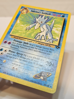 Sabrina's Golduck 30/132 Rare Unlimited Gym Challenge Pokemon 1877 - Image 2
