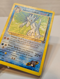 Sabrina's Golduck 30/132 Rare Unlimited Gym Challenge Pokemon 1877 - Image 3