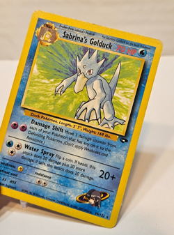 Sabrina's Golduck 30/132 Rare Unlimited Gym Challenge Pokemon 1877 - Image 4