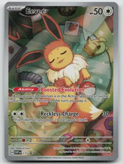 Eevee 173 Holo Promo Scarlet & Violet Promo Pokemon Holo Near Mint - Image 1
