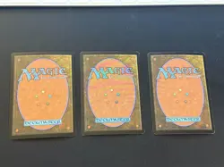 Magic The Gathering - MTG 3x Basic Land Mountain Foil LP - Image 2