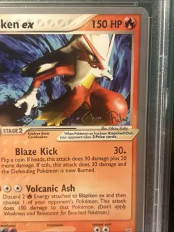 2004 Pokemon World Championships Promo Blaziken Ex #89 MINT PSA 9 Stamp Non Holo - Image 3