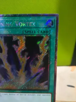 Lightning Vortex Platinum Secret Rare Card RA03-EN148 Lightly Played 1st - Image 3