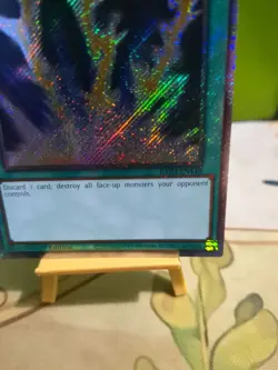 Lightning Vortex Platinum Secret Rare Card RA03-EN148 Lightly Played 1st - Image 5