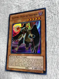 1x (LP) Blackwing - Hillen the Tengu-Wind EXVC-EN008 Super Unlimited LP Clean - Image 2