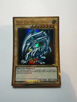 Yu-Gi-Oh Blue-Eyes White Dragon MAGO-EN001 Maximum Gold Rare MP - 0022 - Image 1