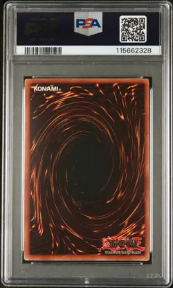 2002 YU-GI-OH! STARTER DECK: KAIBA #001 BLUE-EYES WHITE DRAGON PSA 5 - Image 2