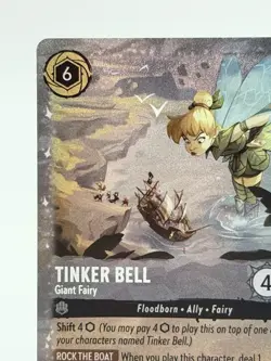Disney Lorcana Tinker Bell Giant Fairy 11/P3 Promo Foil NM Fabled - Image 2