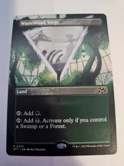 MTG - Wastewood Verge Borderless - Final Fantasy - Image 1