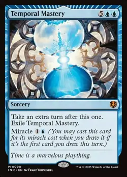 FOIL Temporal Mastery - MtG Innistrad Remastered - NM - Image 1