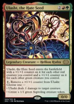 Ulasht, the Hate Seed Foil x1 - MTG - Double Masters 2022 - Pack Fresh - Image 1