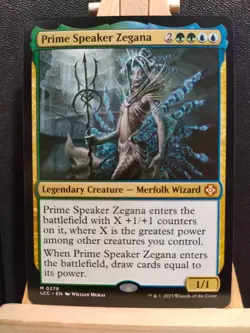Prime Speaker Zegana - Lost Caverns of Ixalan - Mythic - NM (see pics) MTG - Image 1