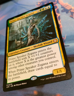 Prime Speaker Zegana - Lost Caverns of Ixalan - Mythic - NM (see pics) MTG - Image 3