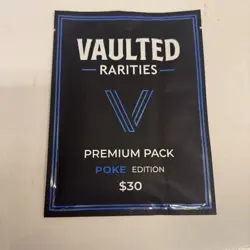 Pokemon Vaulted Rarities $30 Mystery Pack 1 Graded Card 1 Pack Poke Edition - Image 1