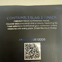Pokemon Vaulted Rarities $30 Mystery Pack 1 Graded Card 1 Pack Poke Edition - Image 2