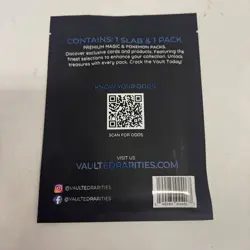 Pokemon Vaulted Rarities $30 Mystery Pack 1 Graded Card 1 Pack Poke Edition - Image 4