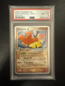 Hariyama EX Deoxys Ultra Rare Pokemon 100/107 HP - Image 1