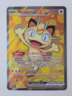 Pokemon Meowth ex 107/088 - Me03: Perfect Order - Image 1