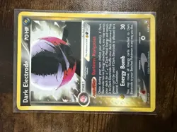 Pokemon Dark Electrode 4/109 Team Rocket Returns Holo Rare 70 HP Stage 1 English - Image 1