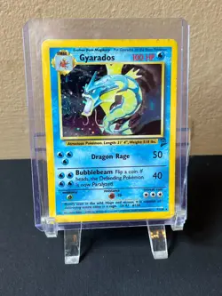 Gyarados 7/130 Holo Rare Pokemon Card - Base Unlimited 2 Set - Image 1