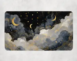 MTG Playmat | Celestial Night Themed Playmat | Unofficial MTG Playmat - Image 1