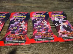 🔥Pokemon Destined Rivals Sleeved Booster Packs FACTORY SEALED 🔥 LOT OF 11 🔥 - Image 2