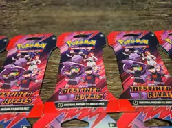🔥Pokemon Destined Rivals Sleeved Booster Packs FACTORY SEALED 🔥 LOT OF 11 🔥 - Image 3